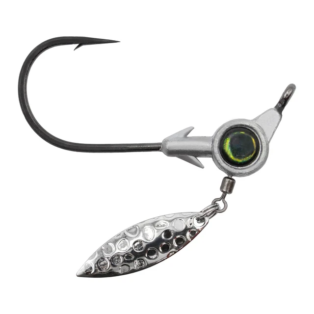 Senshu Mustad Bladed Jig I Jighead I Jigkopf für Gummifisch I Barsch I 4 Stück!