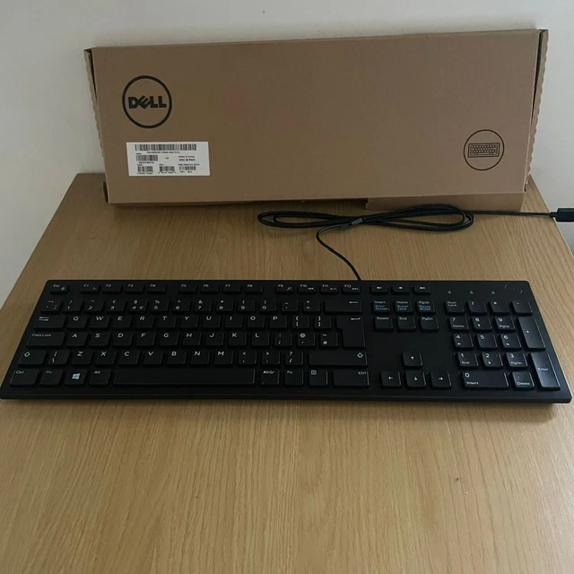 Dell Multimedia Keyboard - KB216p - Wired USB - UK QWERTY