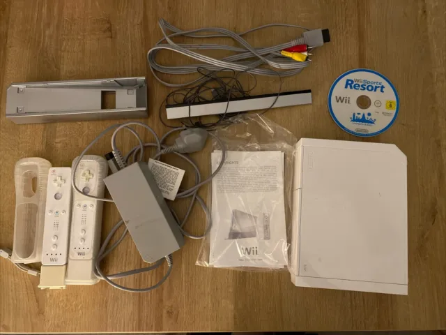 Wii with Wii Sports Game - White
