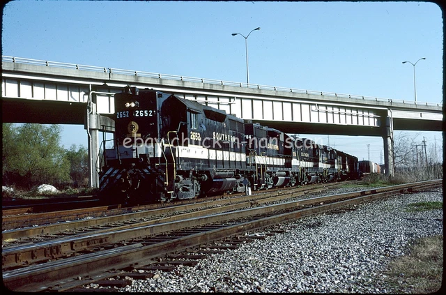 Original Slide Southern SOU 2652 GP35 New Orleans LA 1983