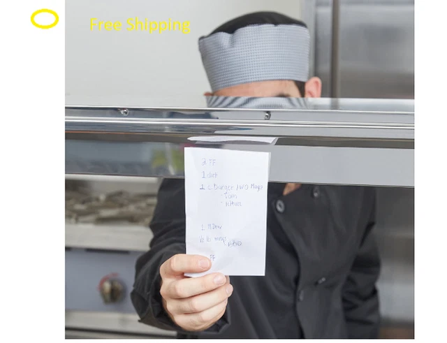 Kitchen Restaurant 44" Ticket Check Rod Order Holder Bar Rail Stainless Steel**