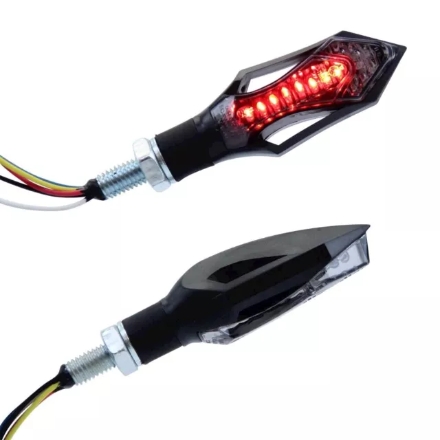 LED BLINKER/RÜCKLICHT HATCH E-GEPRÜFT UNIVERSEL für Atv Quad Motorräder 2