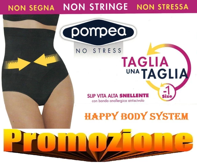 Panciera Snellente Body Pompea Vita Stretta Slip Donna Offert Happy Body System