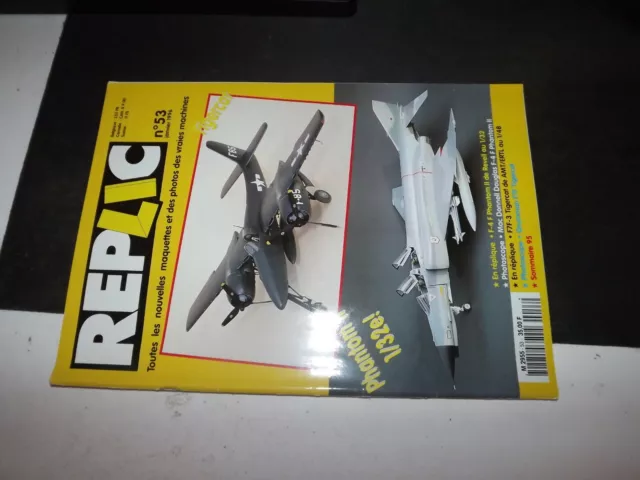 **ms Revue Replic n°53 F 4 F Phantom II - Grumman F7F Tiger cat