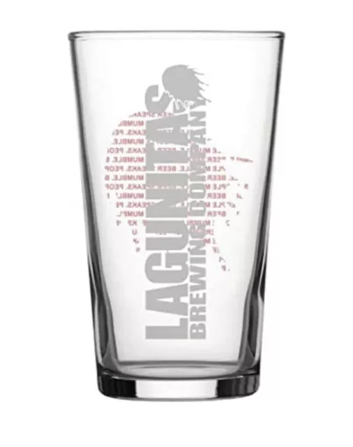 Lagunitas Brewing Company Pint Glass X2