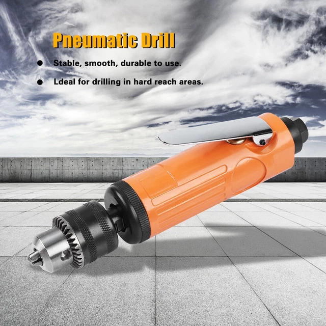 Taladro eléctrico de aire recto de alta velocidad KP556 3/8" herramienta de perforación neumática S 1800 rpm