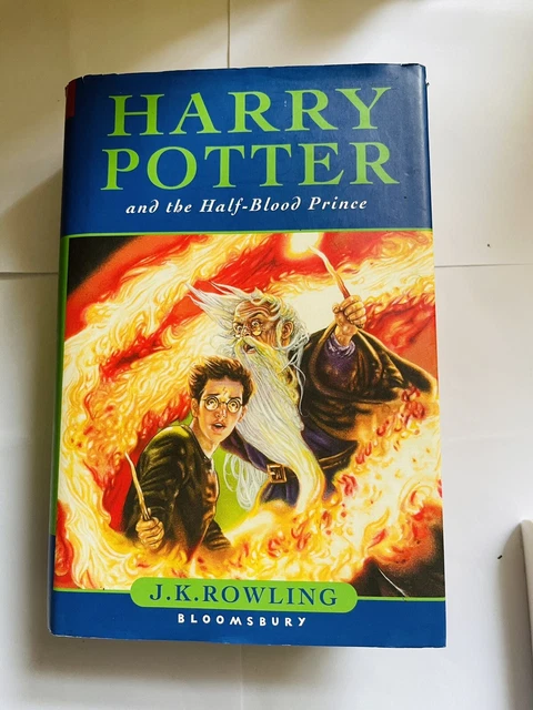 HARRY POTTER AND the Half-blood Prince by J. K. Rowling - 1st Edition ...
