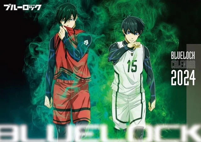 BLUE LOCK CALENDAR 2024 CL-047 A2 Anime Collection ENSKY Japan $42.00