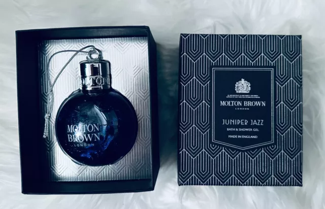 Molton Brown Juniper Jazz Festive Bauble 75ml~New, boxed