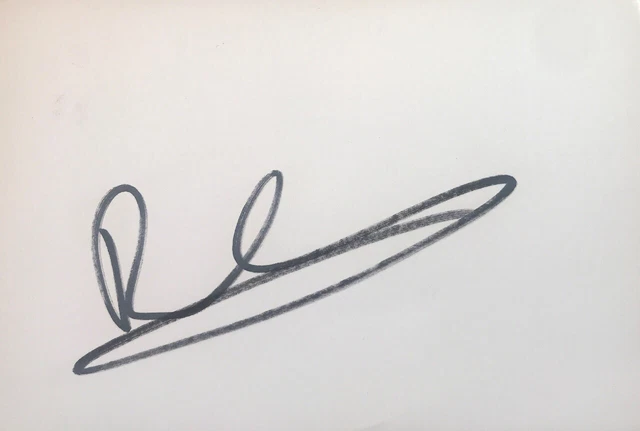 Dave Gorman Signed 6X4 White Card Tv Autograph Comedy Presenter Taskmaster