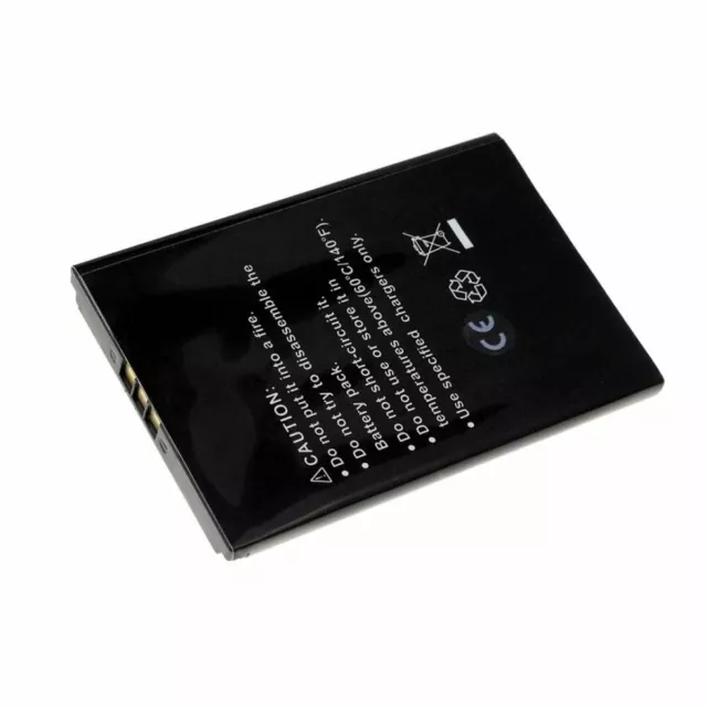 Akku für Nokia Typ BP-5L 3,6V 1300mAh/4,7Wh Li-Polymer Schwarz