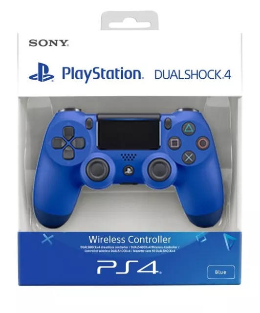 PS4 DualShock 4 Controller Wave Blue V2     BRAND NEW SEALED OFFICIAL