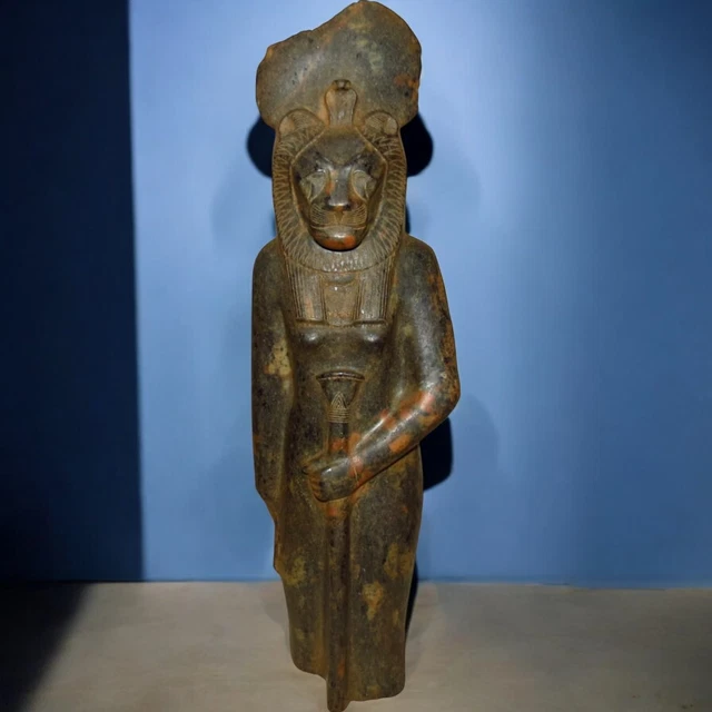 ANCIENT EGYPTIAN ANTIQUES Sekhmet Statue Goddess Of War Egyptian ...