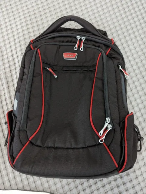 Tumi Ducati Super Mono Compact Backpack Black 65180TRK Used Very Good
