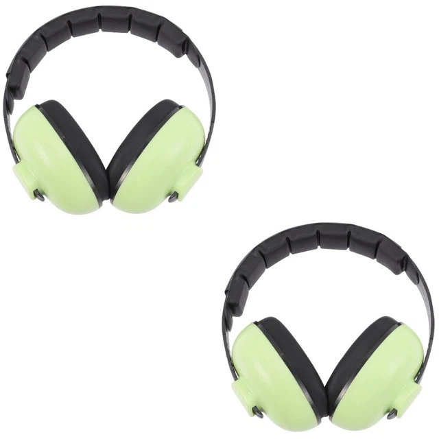 2x Simple Useful Studying Baby Headphones Sound Proof Earmuffs for Studying