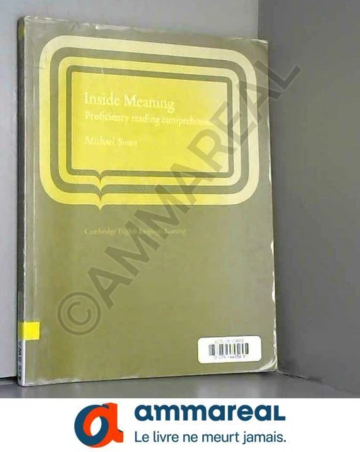 INSIDE MEANING STUDENT S Book Proficiency Reading Comprehension 10 27 