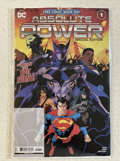 DC Absolute Power Special Edition #1 DC Comics 2024 FCBD (No Stamp)