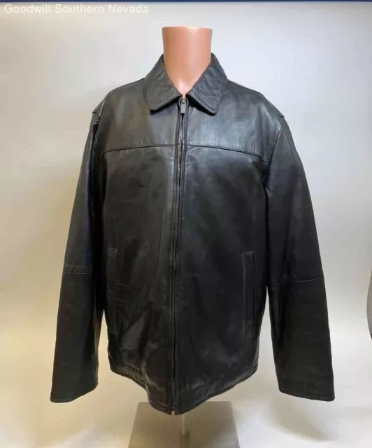 PERRY ELLIS PORTFOLIO Men's Black Jacket - Size L $12.99 - PicClick