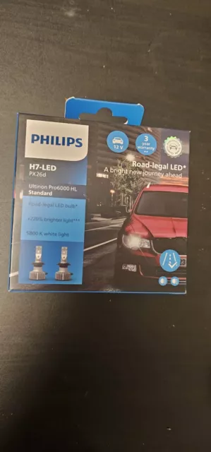 philips h7-led ultinon pro6000