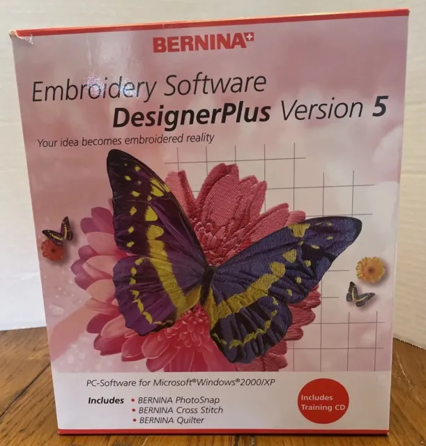 Software de bordado Bernina DesignerPlus versión 5