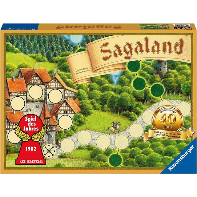 Ravensburger 27040 Sagaland Limited Edition mit Märchenbuch 40 Jahre Jubiläumsed 2