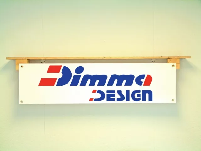 Dimma Design Banner peugeot tuning Workshop Garage Car Show Wall Display Sign