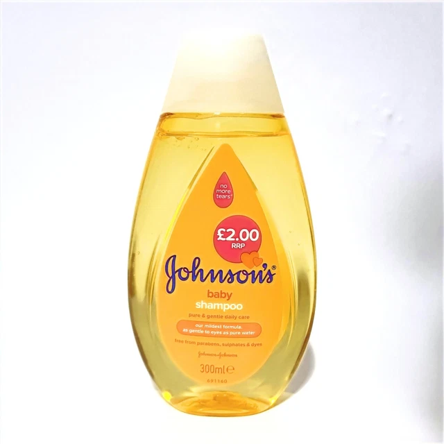 Johnson's Baby Shampoo 300ml (2 Pack)