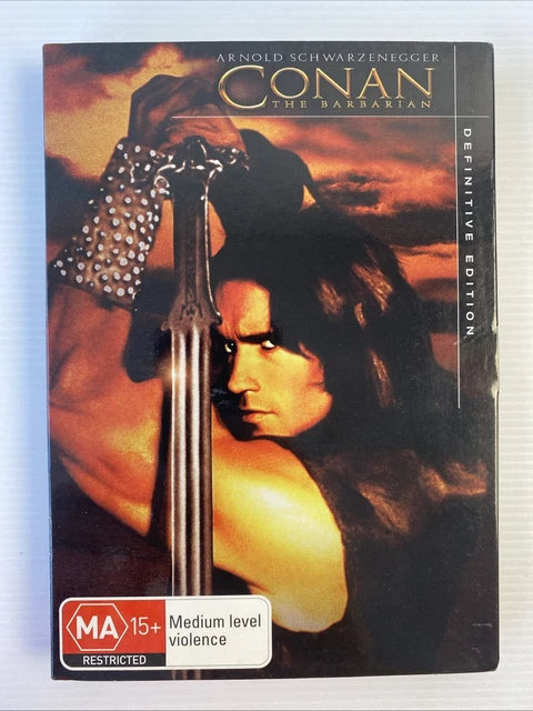 CONAN THE BARBARIAN (Special Edition, DVD, 1981) Arnold Schwarzenegger ...