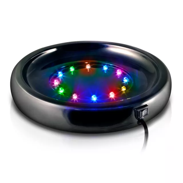 Color Changing LED Light Base Kit for Glass BETA Fish Bowl 1 gallon / 0.5 gallon