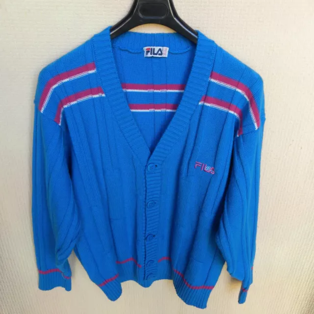 VINTAGE MAGLIONE FILA Size 48 Logo Made In Italy Hype EUR 39,99 - PicClick