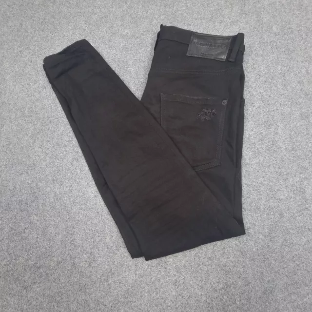 Dsquared2 Jeans Mens 34 black denim super twinky skinny pants size EU48 US 34