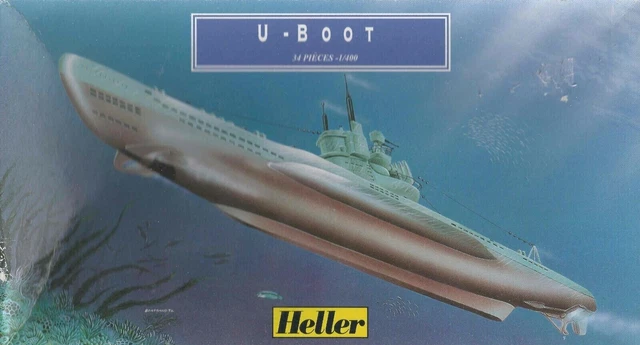 Heller - 81002 - Construction Et Maquettes - U-Boot - Échelle 1/400ème
