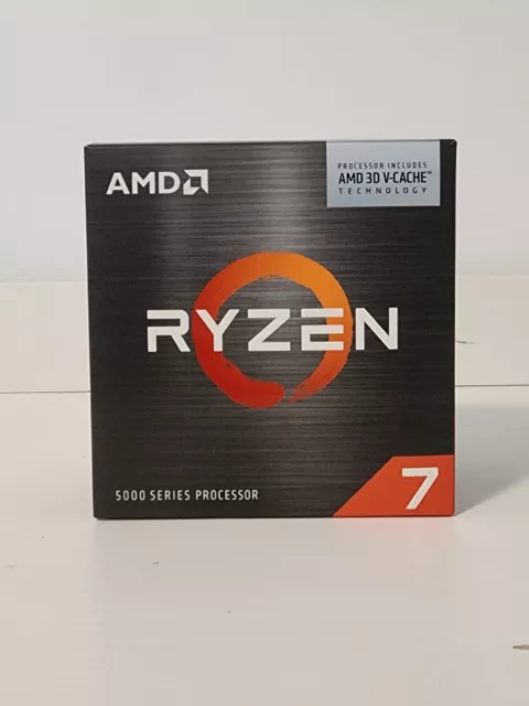 AMD RYZEN 7 5800X3D 8-Core 16-Thread CPU with AMD 3D V-Cache, Used For ...