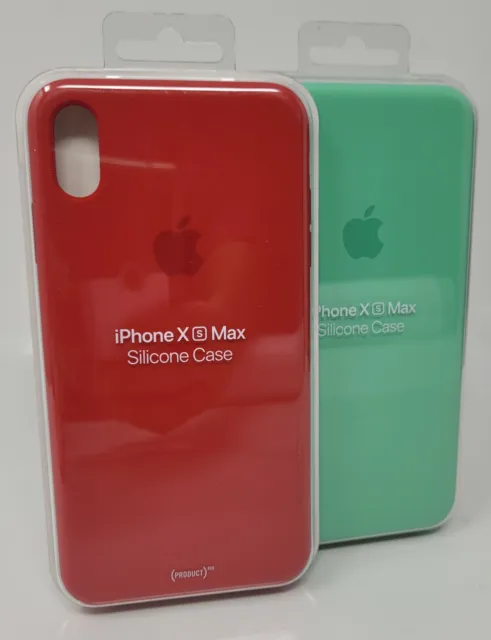 Genuine Original Apple Silicone Case for iPhone XS Max, Authentic, COLORS