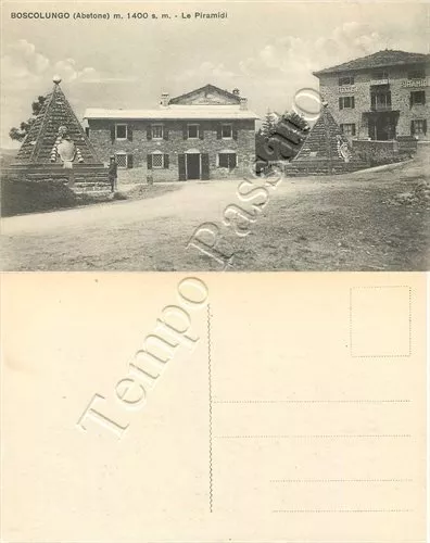 Cartolina di Boscolungo (Abetone), hotel - Pistoia