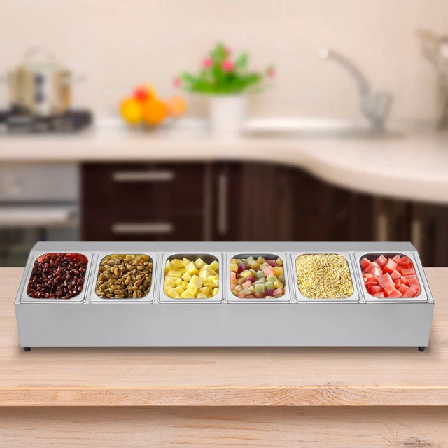 Gn Aufsatzbord Mit Gn Behältern Gastronorm-Behält Produktbild-Vorschau 6