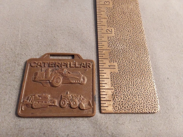 Watch Fob Cat Caterpiller Earth Mover Front End Loader Cleveland Bros Equip
