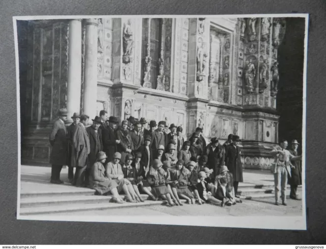 2.3) Pavia Certosa Scalinata Foto Gruppo Dopolavoro 1927
