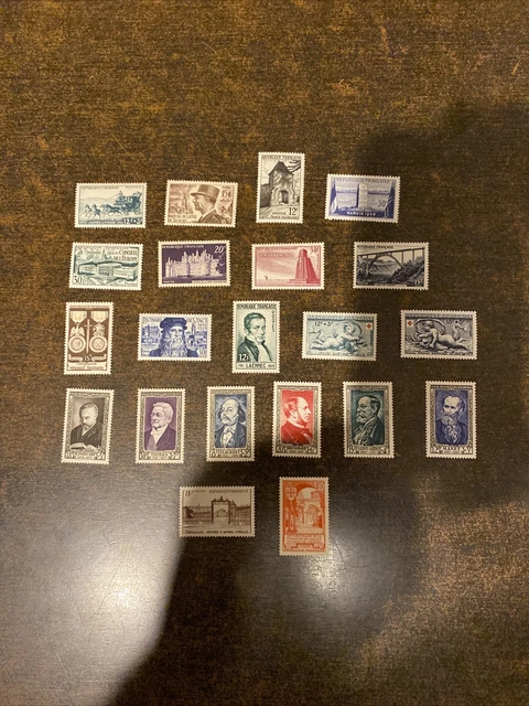 Collection De Timbres Neufs France Année 1952 - ISB COLLECTION - Timbres De Collection Authentiques - 5