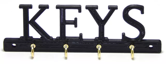 Small Simple  Keys Key Rack Holder Hanger Entryway Organization Wall Mount Hooks