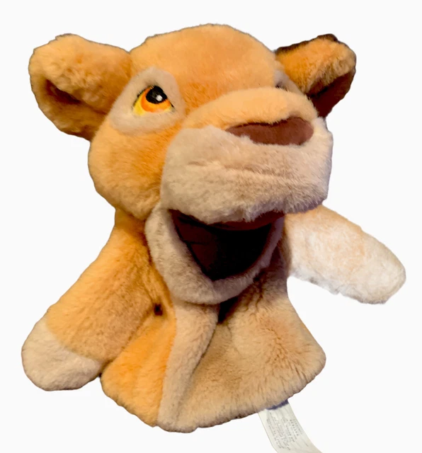 DISNEY STORE LION King Kiara Hand Puppet 10" Plush Simba's Pride 1998