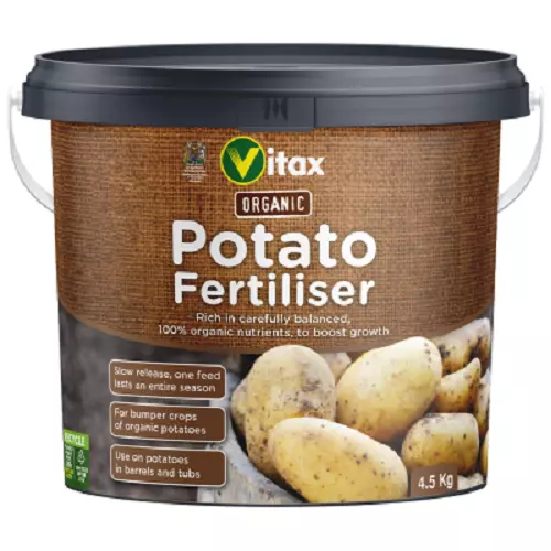 Vitax Organic Potato fertiliser 4.5Kg For Best Potato Growth Ready To Use