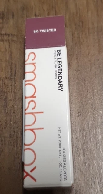 Lápiz labial Smashbox Be Legendary en So Twisted Totalmente nuevo en caja.