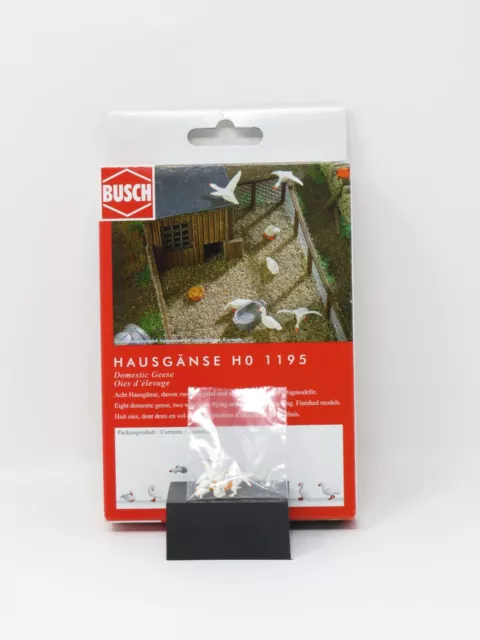 Busch 1195 Geese Birds Wild Animal Figures HO Scale Model Train Scenery
