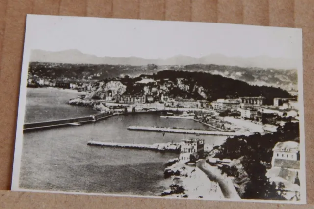 Photograph Social History Sea Front Nice France 1930's 3 x 2 inch