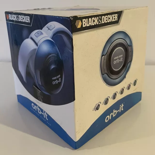 Black and Decker ORB-IT Dust Buster Vacuum Cleaner Blue