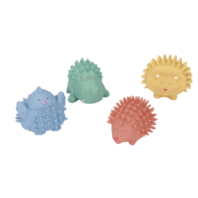 Textured Multi Sensory Ball Set Animal Shapes Baby Sensory Ball Set Stimulate