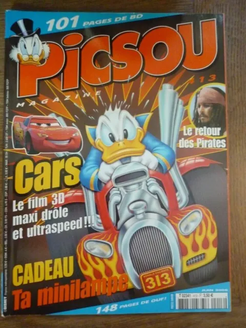 PICSOU MAGAZINE N°413 / Disney Hachette Presse 06-2006