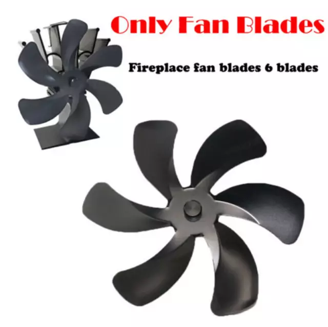 6 ali stufa a legna stufa senza corrente ventilatore ventilatore fornello ventilatore stufa stufa a legna