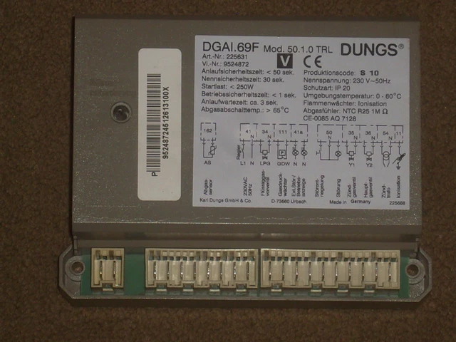 VIESSMANN DUNGS DGAI.69F Mod. 50.1.0 TRL - Feuerungsautomat ( 1 J. G.)  "4733" EUR 130,00 - PicClick DE